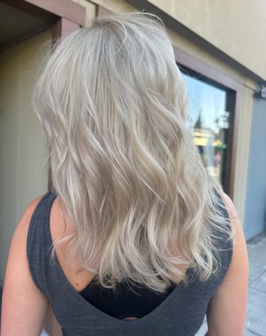 natural wave blonde hair