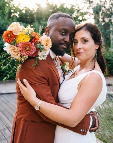 cople marié terracotta