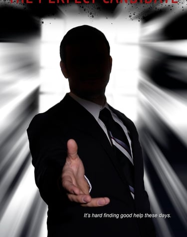 A sinister job offer, The Perfect Candidate, Poster, 2020