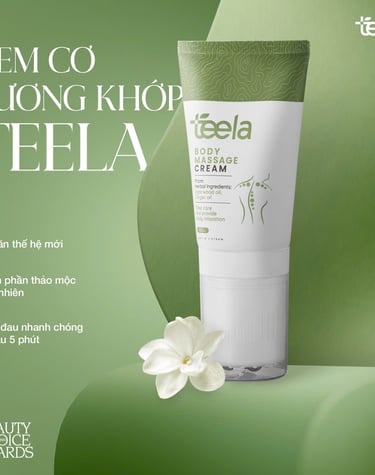 Tuýp kem Massage Cơ Xương Khớp Teela