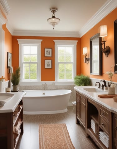A warm living room corner with a soft throw draped over a vintage armchair beside a sunlit window.