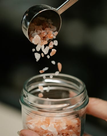 Premium Himalayan Pink & Black Salt | Bulk FCL Export | ISO & HACCP Certified