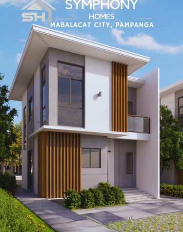 a house with a large white house with a wooden fence