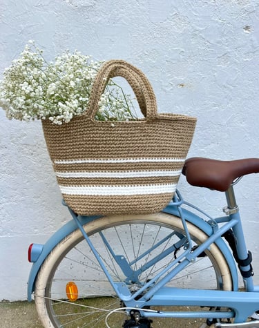 Sac en jute Torba Biarritz