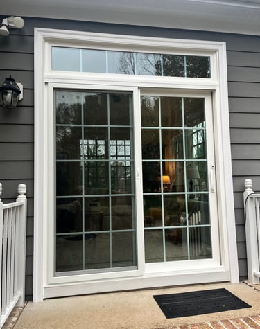 Sliding glass patio door Fredericksburg VA