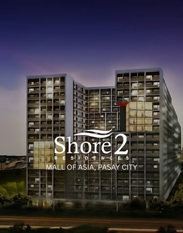 a large building with a large sign that says shore 2