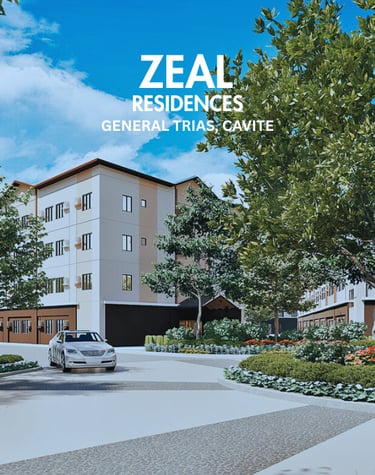 a car parked in front of a building with a car parked in front of it