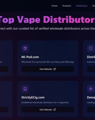 top vape master distributors of vape in usa