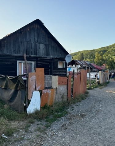 Hus i Garcini.