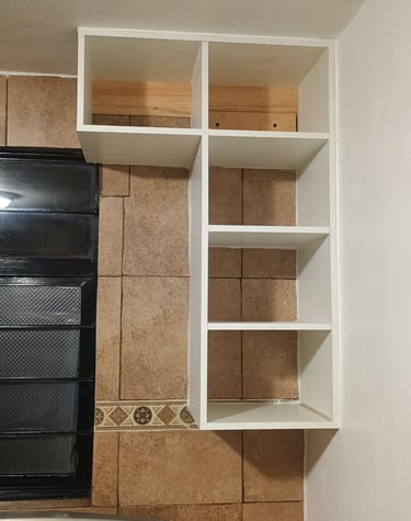 estantería flotante personalizad 