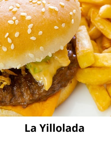 La Yiyolada, Hamburguesas, salchipapas, en Cajamarca
