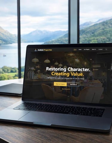Ardleish Properties - Bespoke Website