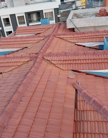 Balçova çatı tamiri Balçova çatı ustası Balçova çatı onarımı Balçova çatı izolasyon Bornova çatı tam