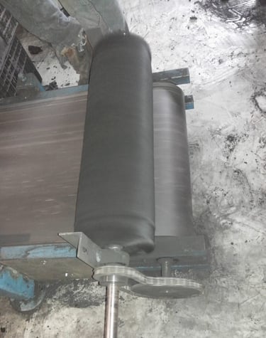 Cepillo para limpiar banda transportadora de carbon