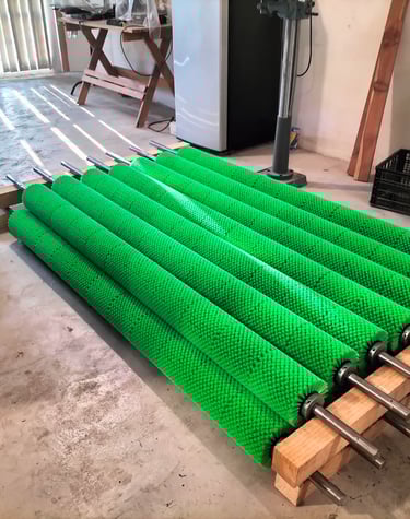 Cepillos para lavado de fruta