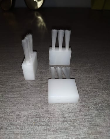 cepillo para cadena limpiadora