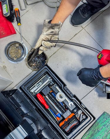 desentupimento de sifão