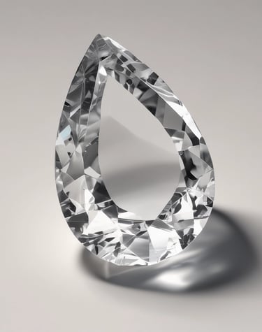 Macro shot of quartz crystals reflecting sunlight with a soft focus background.