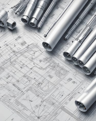 Row of assembled control boxes lined up in the manufacturing workshop.