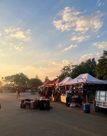 Night market Laos