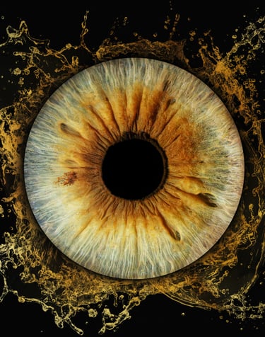 Iris Photography, close up image of iris