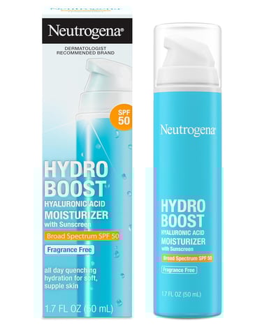 Neutrogena Hydro Booster Hyaluronic Acid Moisturizer SPF 50