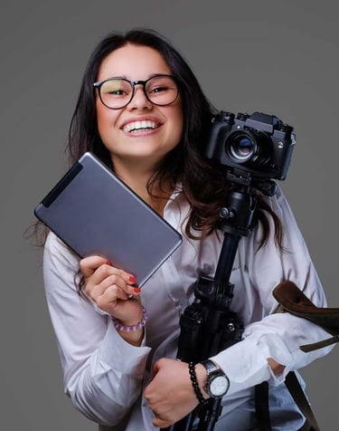 Equipo fotográfico profesional