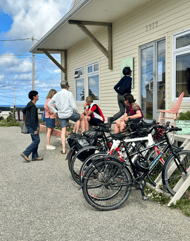 Hébergement pour cyclistes aux Îles de la Madeleine