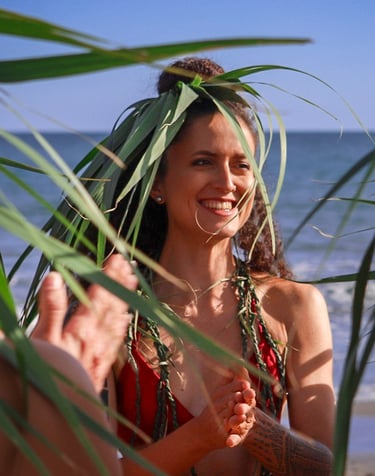 Teani, présidente et professeur d'ori tahiti (danse tahitienne) à Montpellier