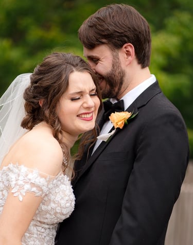 fun wedding photographer Katy Rox image of couple in Dallas Zoo