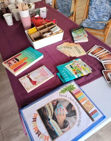 Club lecture book club Caen Librairie L'eau Vive hygge