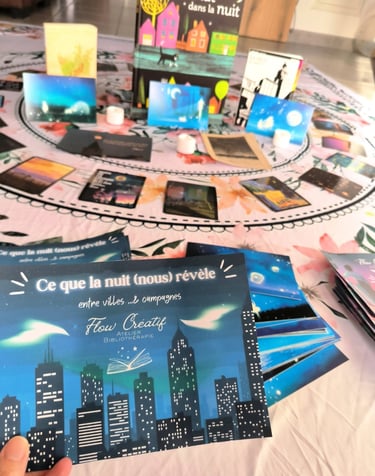 atelier bibliothérapie adulte flow créatif nuits de la lecture