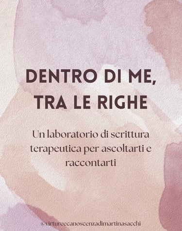 laboratorio di scrittura terapeutica