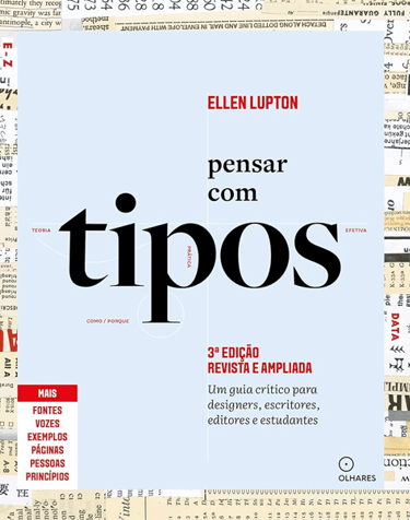 Capa do livro Pensar com Tipos, de Ellen Lupton