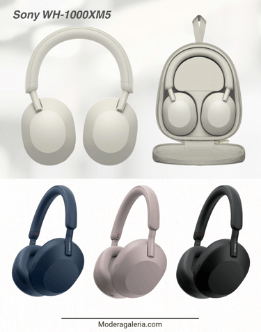 Sony WH-1000XM5 Wireless Industry Leading Noise Cancelling Headphones with Auto Noise Cancelling Opt