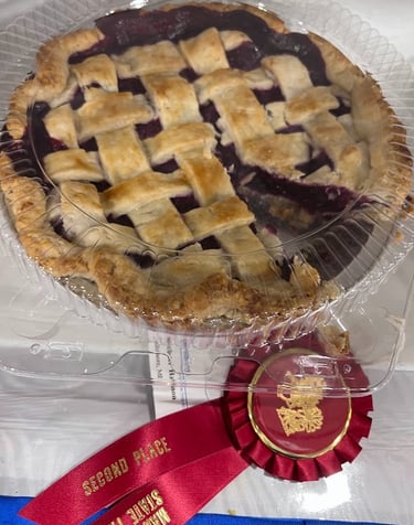 award winning blueberry pie