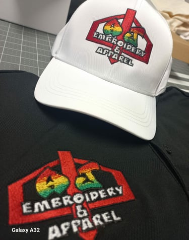 AJ Embroidery and Apparel. Embroideryand DTF printing uniforms and custom needs