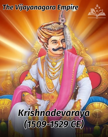 Krishnadevaraya (1509-1529 CE) - The Vijayanagara Empire!