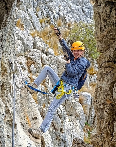 Vía ferrata de Zafarraya guiada por Guadalterra Aventura
