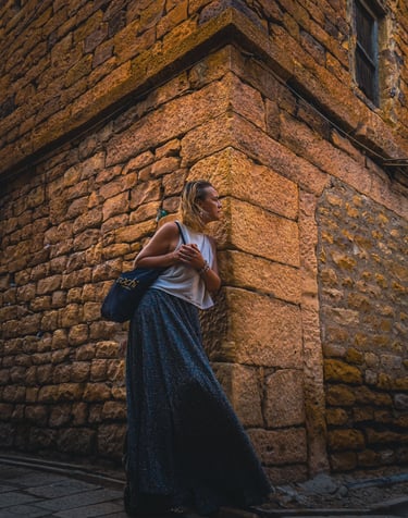 Hidden street inside Jaisalmer Fort.