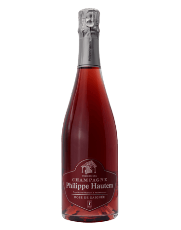 Millésime 2020 Parcellaire Rosé de Saignée du Champagne Philippe Hautem à Vaudemanges