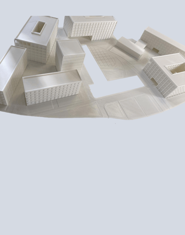 3D printed architectural model