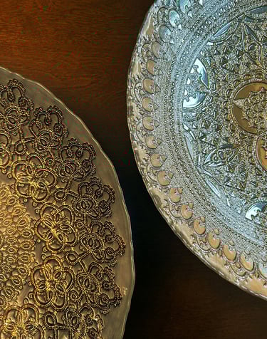 beautifully crafted and richly designed decorative bowls