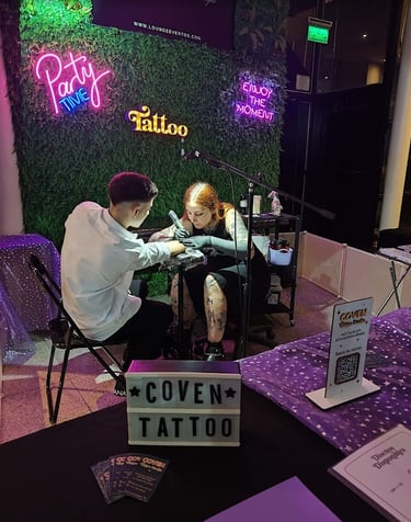 tatuajes a domicilio en cumpleaños