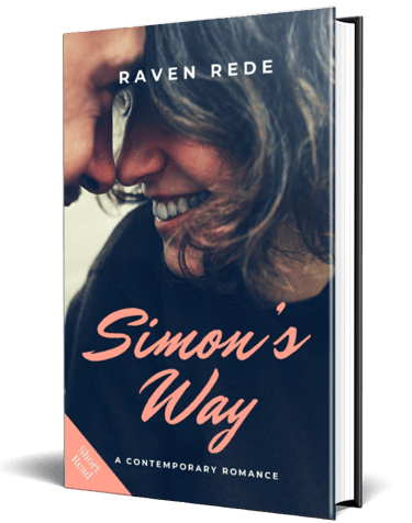 A pale book cover featuring a happy male and female couple whose foreheads gently touch as they look at each other