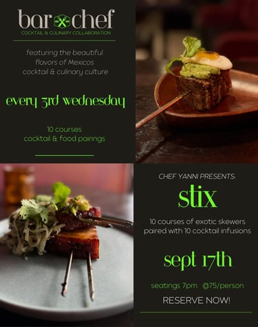Tasting Menu - 10 Course menu