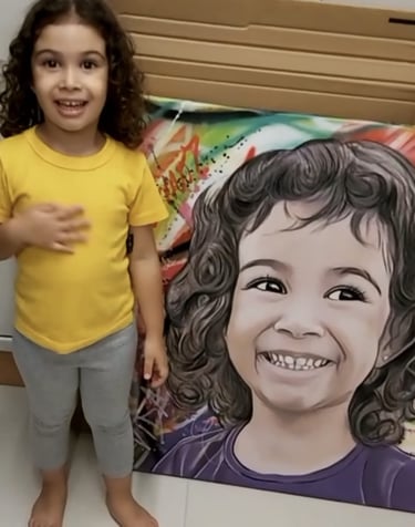 "Quadro POP-ART exclusivo: Uma fusão de estilos que redefine a expressão visual."
