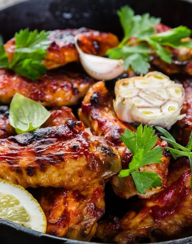 lemon herb chicken skillet