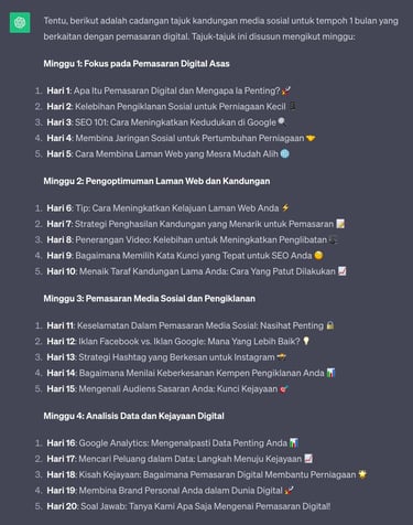 chatgpt untuk pemasaran