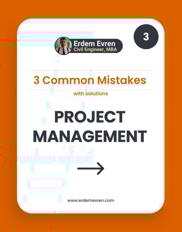 Common Construction Project Errors and How to Avoid Them